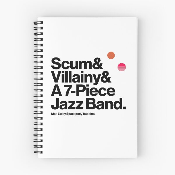 Item preview, Scum and Villainy and a 7-Piece Jazz Band designed and sold by thedesigngarden.