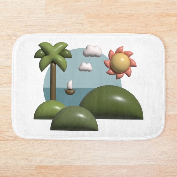 Item preview, Tropical vacation in 3D designed and sold by EngineerGoC.