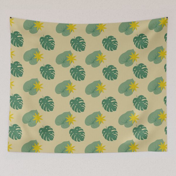 Item preview, Leaf Pattern For Summertime Retro Cats Collection designed and sold by JBeasleyDesigns.