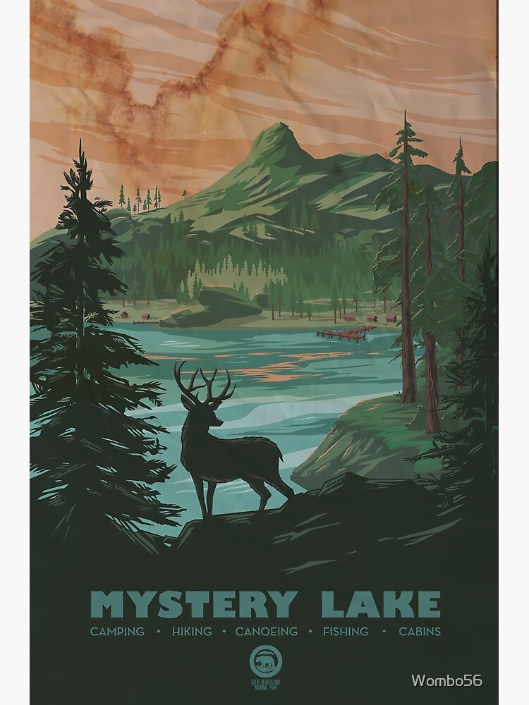 Discover The Long Dark Mystery Lake Premium Matte Vertical Poster