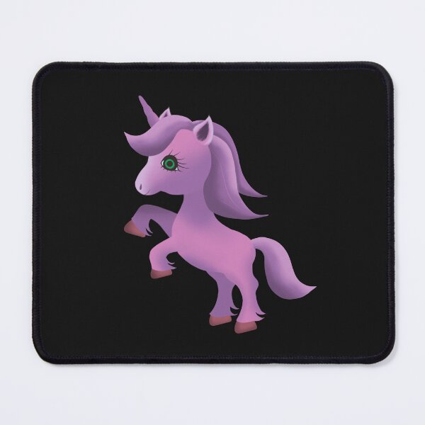 Item preview, Cute Jumping Lila Unicorn designed and sold by cuteunicornshop.