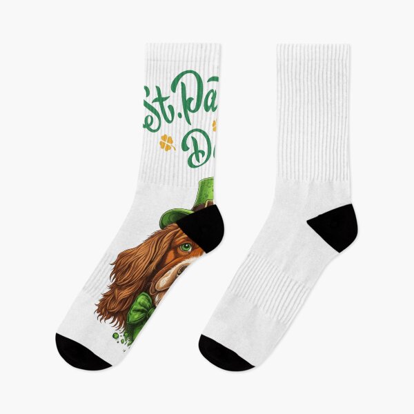 Item preview, St Patricks Day Dog Leprechaun Funny Lucky Green Proud Irish designed and sold by Modern Outlet  ⭐⭐⭐⭐⭐.