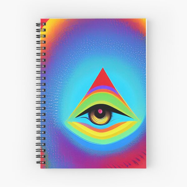Item preview, All Seeing Eye Abstract Vector Colorful designed and sold by mghtymvrk2040.
