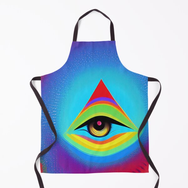 Item preview, All Seeing Eye Abstract Vector Colorful designed and sold by mghtymvrk2040.