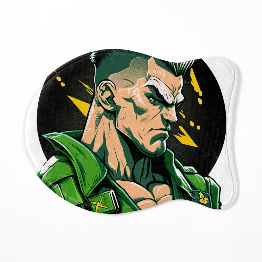 Guile  Street Fighters Sticker for Sale by 0therworldly4rt