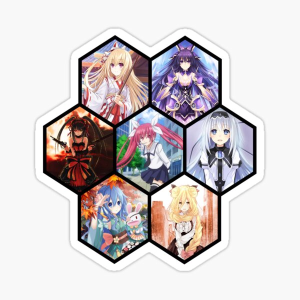 Date A Live - Yoshino Himekawa Inverse Form Sticker for Sale by