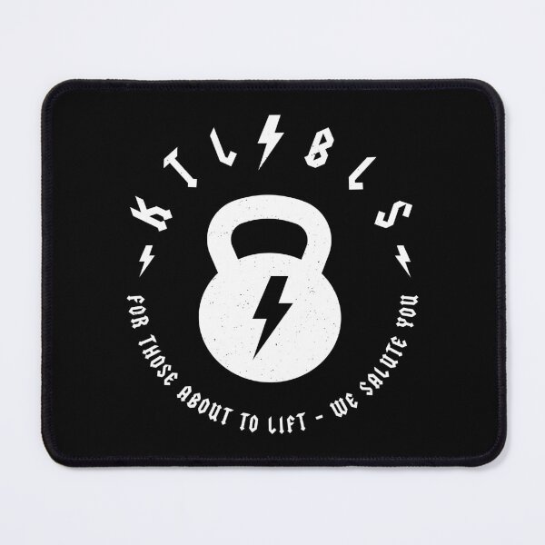 Item preview, Kettlebells: For Those About To Lift - We Salute You designed and sold by TeeMonsters.