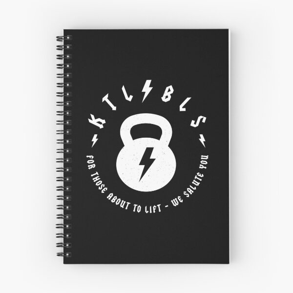 Item preview, Kettlebells: For Those About To Lift - We Salute You designed and sold by TeeMonsters.