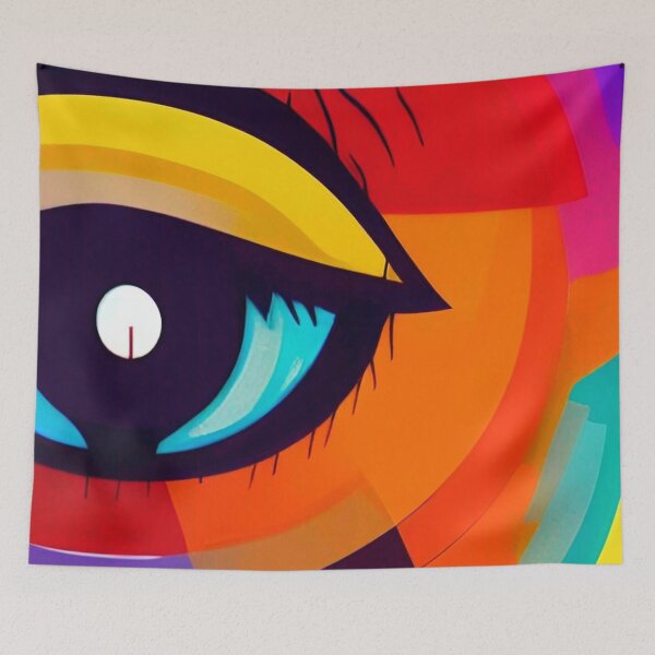 Item preview, All Seeing Eye Colorful  designed and sold by mghtymvrk2040.