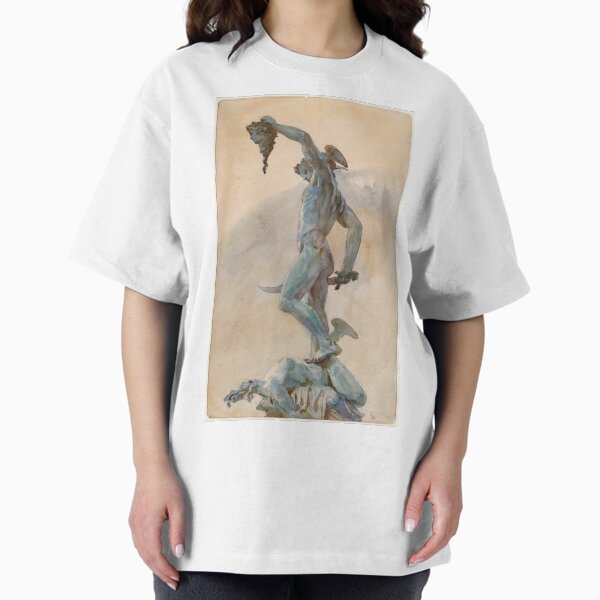 John singer sargent Sketch of Cellini’s ‘Perseus’ Oversized T-Shirt