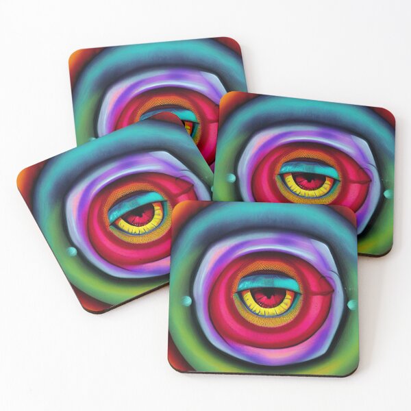 Item preview, All Seeing Eye Colorful Abstract designed and sold by mghtymvrk2040.