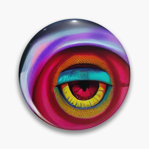Item preview, All Seeing Eye Colorful Abstract designed and sold by mghtymvrk2040.