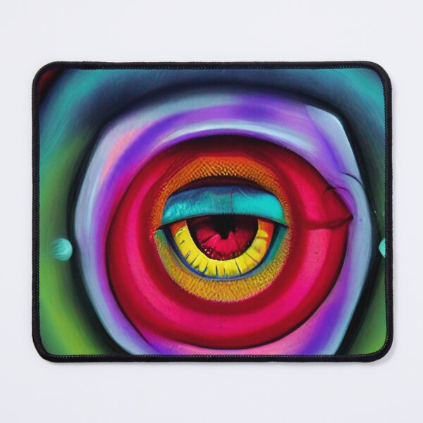 Item preview, All Seeing Eye Colorful Abstract designed and sold by mghtymvrk2040.