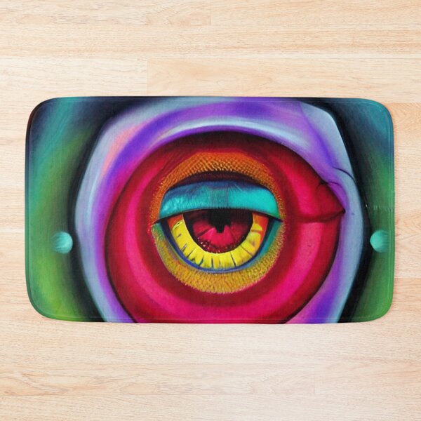 Item preview, All Seeing Eye Colorful Abstract designed and sold by mghtymvrk2040.
