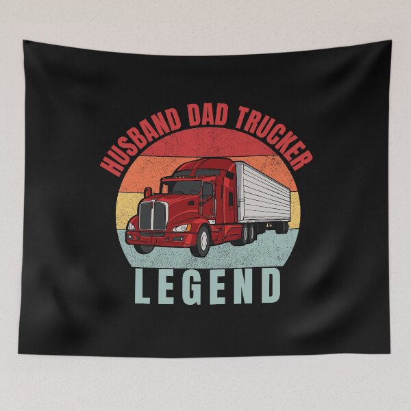 Item preview, Husband Dad Trucker legend designed and sold by JJabagat.