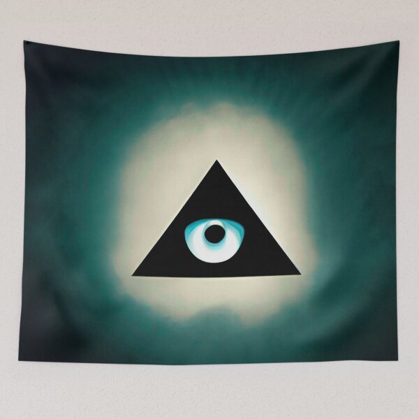 Item preview, All Seeing Eye Dark Triangle designed and sold by mghtymvrk2040.