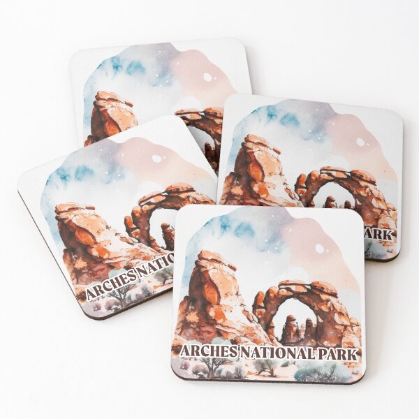 Item preview, Arches National Park Boho Watercolor designed and sold by PikoApparel.