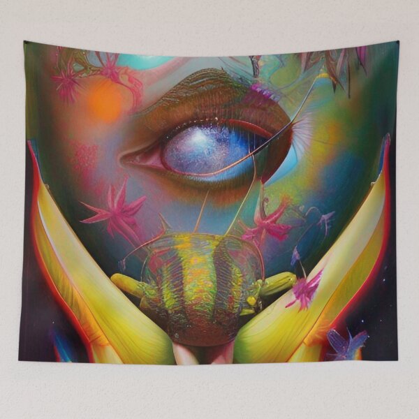 Item preview, All Seeing Eye Floral designed and sold by mghtymvrk2040.