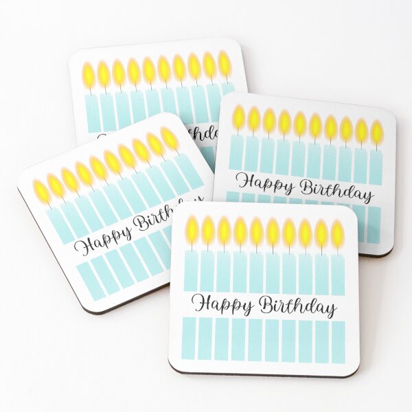 Item preview, Birthday, Candles, Happy Birthday Candles, Happy Birthday designed and sold by SunsetDetour.