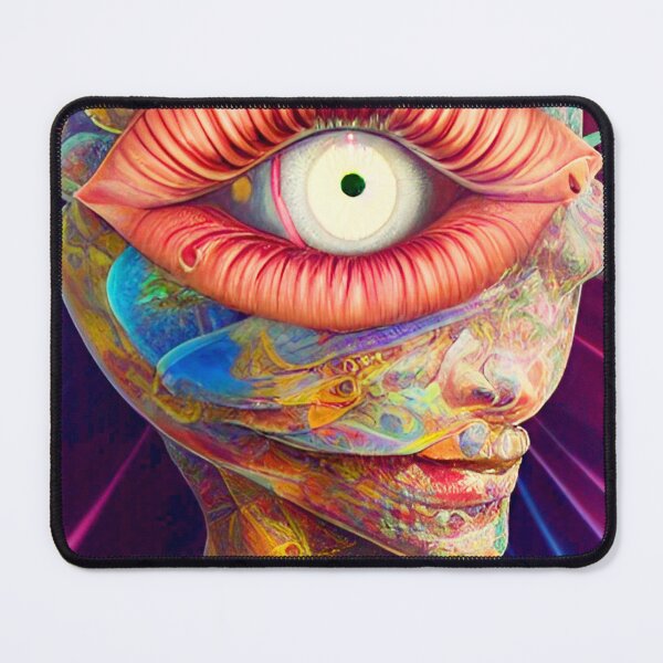 Item preview, All Seeing Eye Humanoid Abstract  designed and sold by mghtymvrk2040.