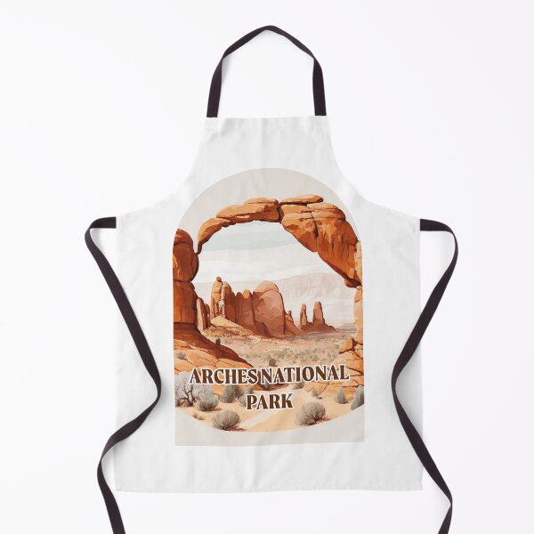 Item preview, Arches National Park Boho Watercolor Arch designed and sold by PikoApparel.