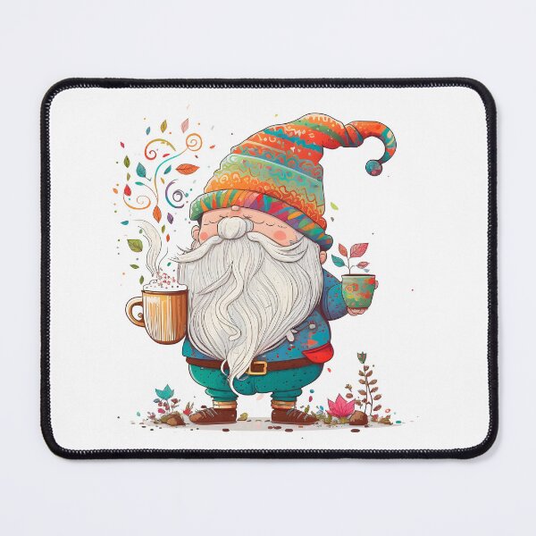Item preview, Funny Coffee & Gnome Lovers Cute Floral Retro Spring Gardener designed and sold by SecretDicer.