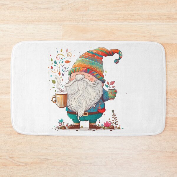 Item preview, Funny Coffee & Gnome Lovers Cute Floral Retro Spring Gardener designed and sold by SecretDicer.
