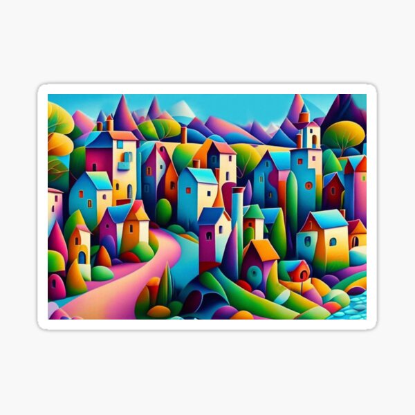 Item preview, Tiny village designed and sold by Garrulus glandarius.