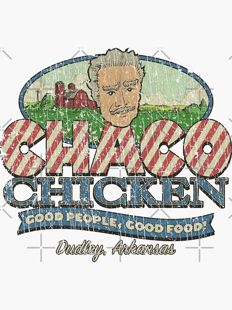 Chaco Chicken 1995 Sticker