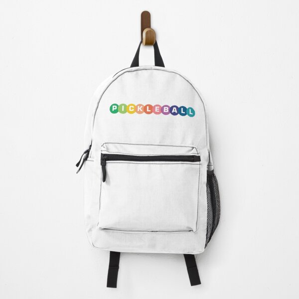 Item preview, Rainbow balls with pickleball written designed and sold by flamendes.
