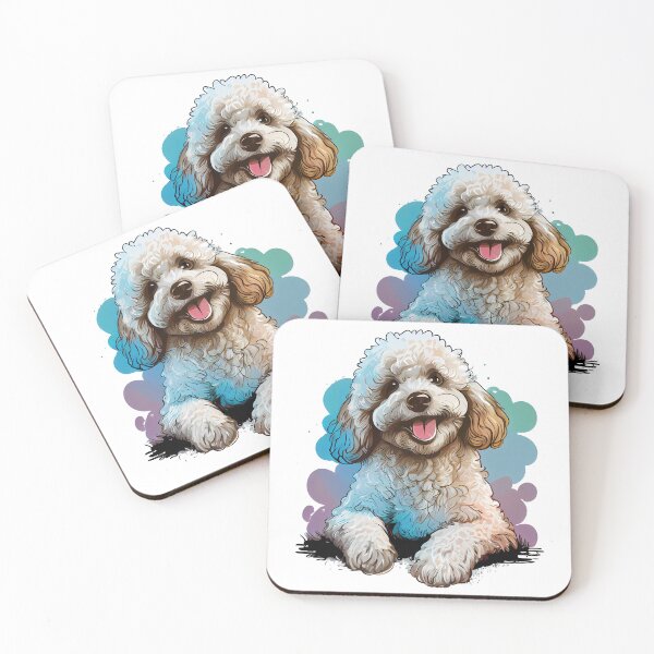 Item preview, Colors of Poodle designed and sold by TourDePassion.