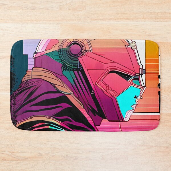 Item preview, Egyptian Scarab Beetle Cyberpunk Sticker Design: Futuristic Twist on Ancient Mythology designed and sold by Mytho Merch.