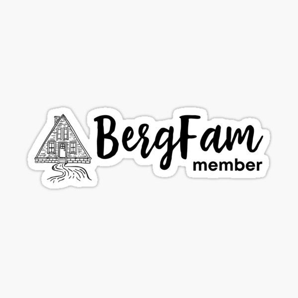 BergFam Member (Bergman Brothers) Sticker