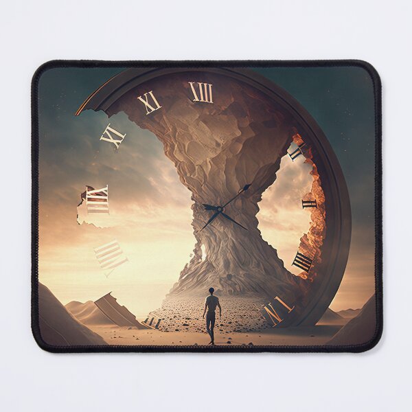 Item preview, Clock disintegrating designed and sold by artyficial-.