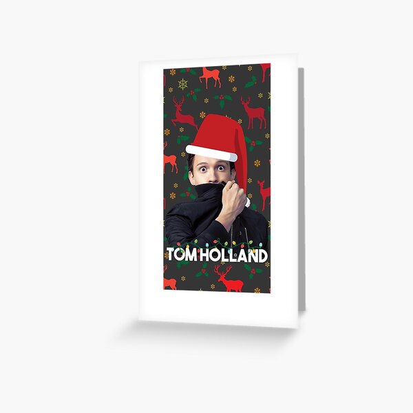 Festive tom holland Greeting Card
