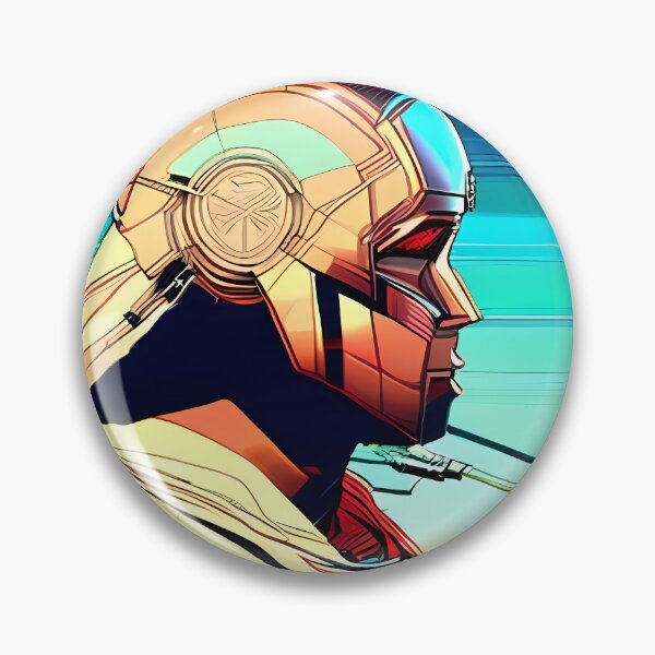 Item preview, Egyptian Scarab Beetle Cyberpunk Sticker Design: Futuristic Twist on Ancient Mythology designed and sold by Mytho Merch.