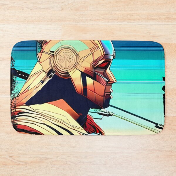 Item preview, Egyptian Scarab Beetle Cyberpunk Sticker Design: Futuristic Twist on Ancient Mythology designed and sold by Mytho Merch.