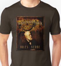 Steampunk Jules Verne Unisex T-Shirt