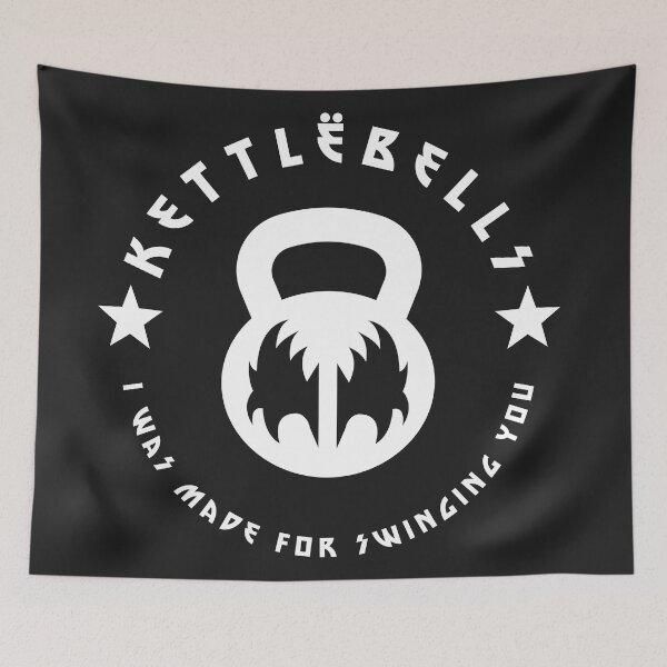 Item preview, Kettlebells: I was made for swinging you designed and sold by TeeMonsters.