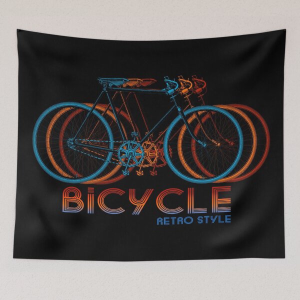 Item preview, Bicycle Retro Style - Vintage Vibes, Modern Ride designed and sold by Faust-ART.