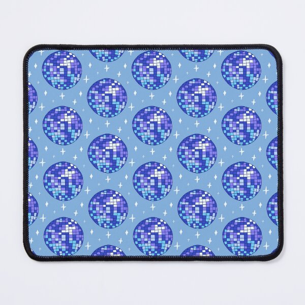 Item preview, Disco Ball Pattern (blue) designed and sold by Design Minds Boutique.