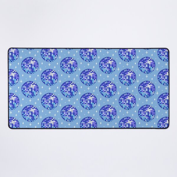 Item preview, Disco Ball Pattern (blue) designed and sold by Design Minds Boutique.