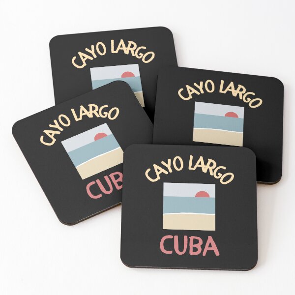 Item preview, Cayo Largo Del Sur Cuba Muted Minimalist Beach Design designed and sold by RektRepublic.