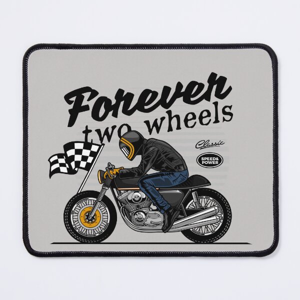 Item preview, Forever Two Wheels - Vintage Biker Design designed and sold by LV-creator.