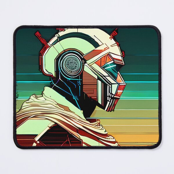 Item preview, Egyptian Scarab Beetle Cyberpunk Sticker Design: Futuristic Twist on Ancient Mythology designed and sold by Mytho Merch.
