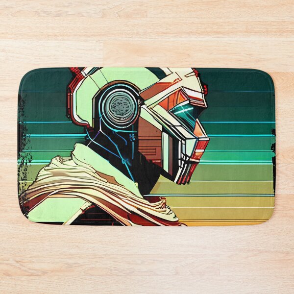 Item preview, Egyptian Scarab Beetle Cyberpunk Sticker Design: Futuristic Twist on Ancient Mythology designed and sold by Mytho Merch.