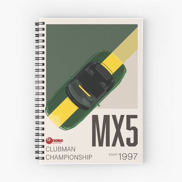 Item preview, Mazda MX-5 Clubman Championship Poster designed and sold by noise-graphics.