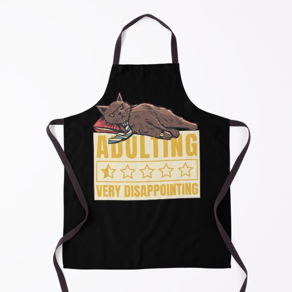 Item preview, Funny Adulting Boring Cat Cartoon designed and sold by MrEddie10.