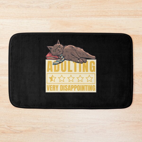 Item preview, Funny Adulting Boring Cat Cartoon designed and sold by MrEddie10.