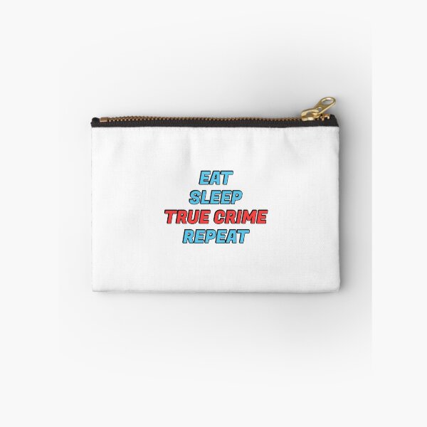 Item preview, Eat Sleep True Crime Repeat - funny podcaster designed and sold by Inspirationmotivation.